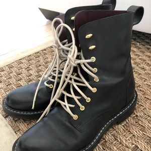 Rag and Bone Combat Boots Size 37.5